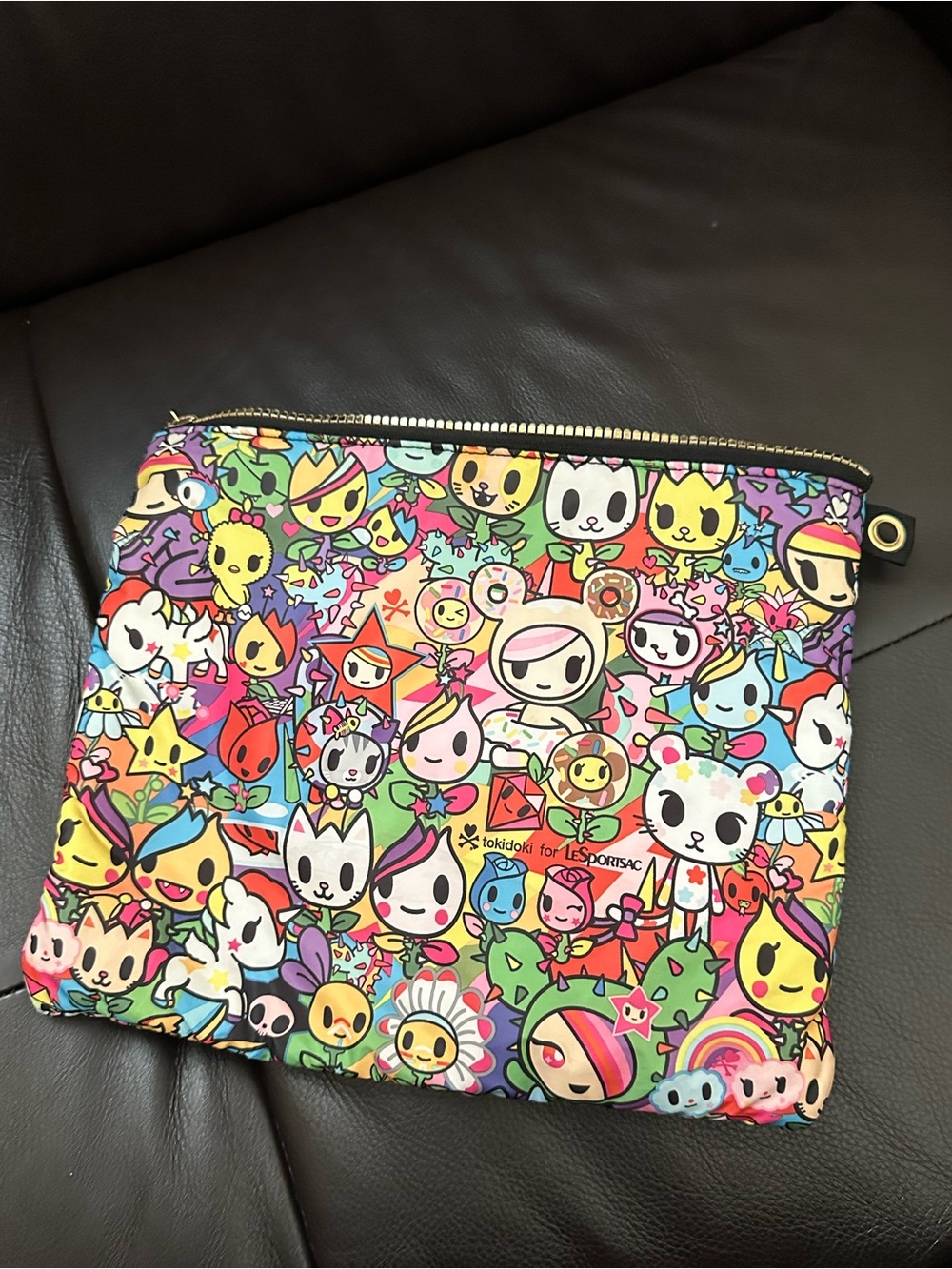 Tokidoki x LeSportsac Gioia Two-pouch Set in Tulipets Character Pouch Set - Picture 5 of 10